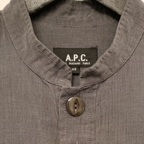 APC Shirt with Front Pleats - Picture 6 of 6